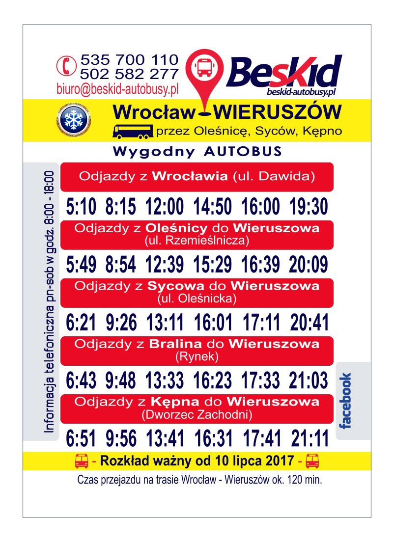 Beskid Wrocław - Wieruszów
