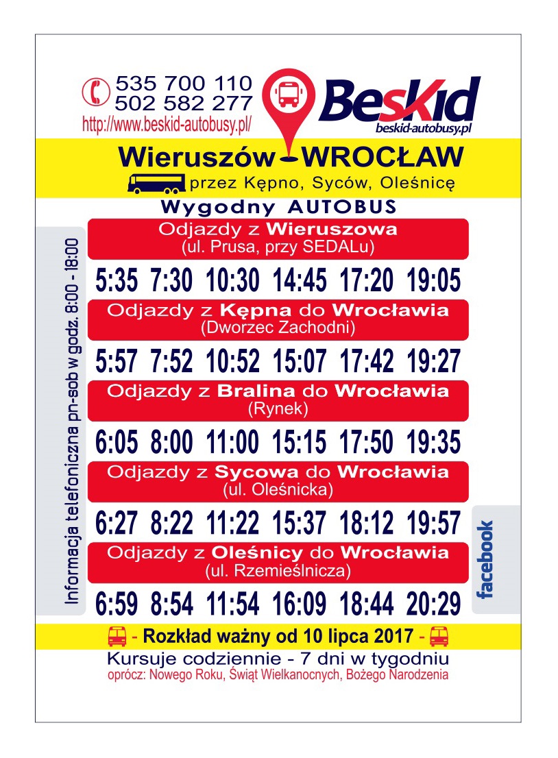 Beskid Wrocław - Wieruszów