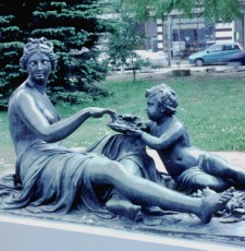 Rzeźba na kswerze miejskim