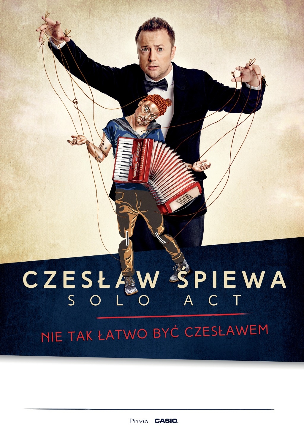 Czesław śpiewa solo act